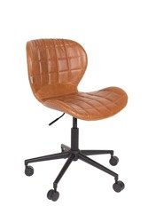 ZUIVER OMG LL brown office chair