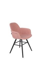 ZUIVER armchair ALBERT KUIP SOFT pink