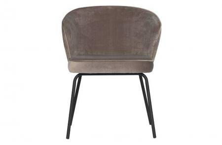 ADMIT velvet khaki dining chair