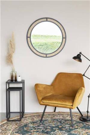 AIDA round mirror