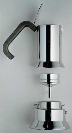 ALESSI 9090 espresso maker very small silver