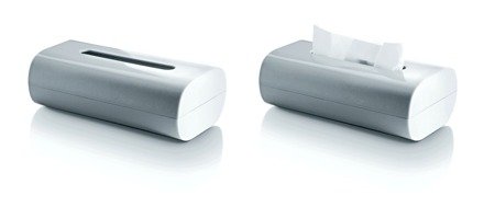 ALESSI Birillo tissue dispenser white