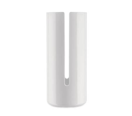 ALESSI Birillo white toilet paper roll stand