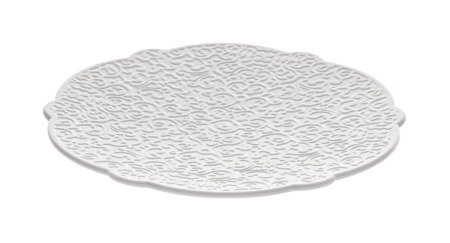 ALESSI Dressed white saucer