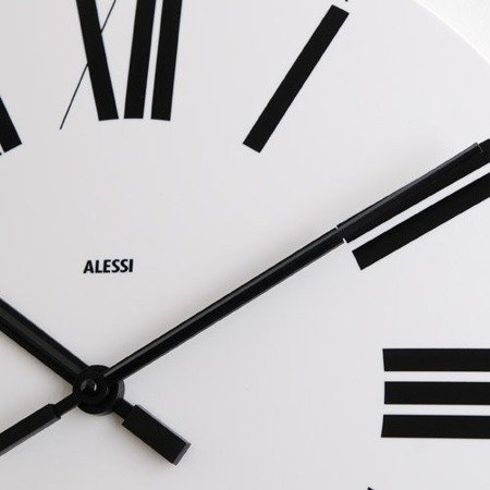 ALESSI Firenze wall clock white