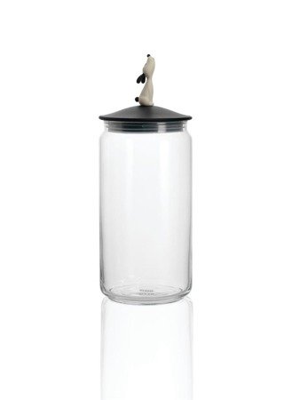 ALESSI Lulàjar dog food jar transparent