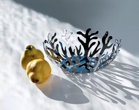 ALESSI Mediterraneo Fruit Bowl Small Silver