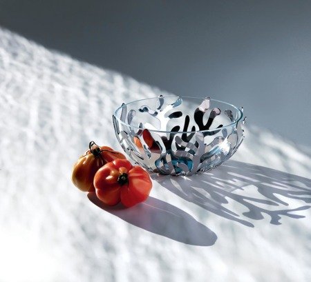 ALESSI Mediterraneo Fruit Bowl Small Silver