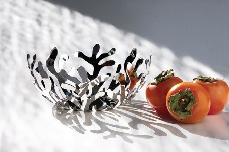 ALESSI Mediterraneo Large Silver Fruit Bowl