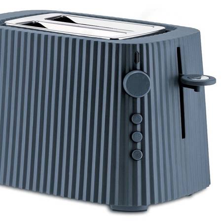 ALESSI Plissé Toaster Gray