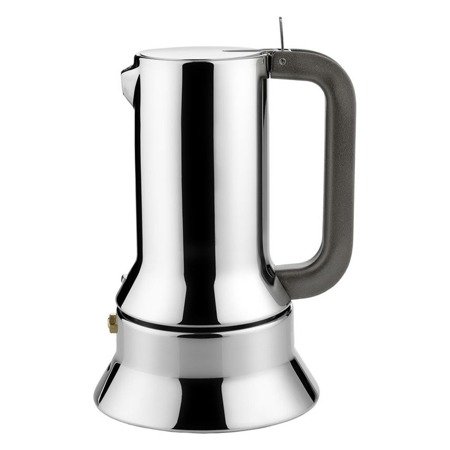 ALESSI espresso coffee maker for induction small silver