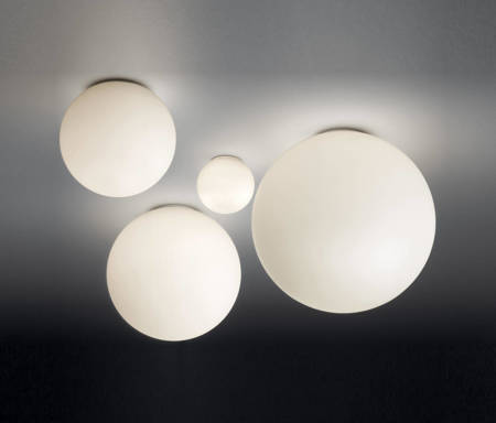 ARTEMIDE Dioscuri 25 white wall/ceiling lamp