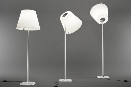 ARTEMIDE Melampo Mega Silver Floor Lamp