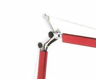 ARTEMIDE Tolomeo Micro desk lamp red