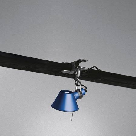 ARTEMIDE Tolomeo Pinza Micro blue lamp