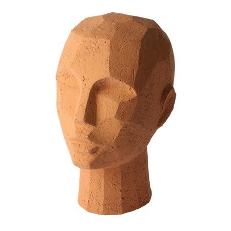 Abstract Terracotta Head Sculpture HK LIVING