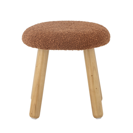 Aksel Stool, Brown, Polyester