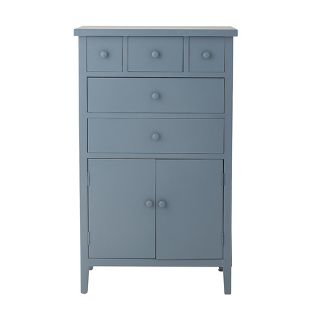 Allison Drawers, Blue, MDF