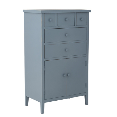 Allison Drawers, Blue, MDF