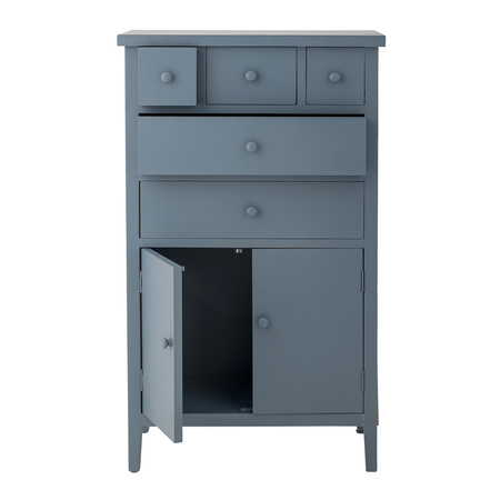 Allison Drawers, Blue, MDF