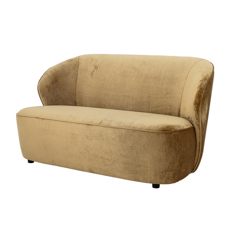 Almonde Sofa, Brown, Polyester