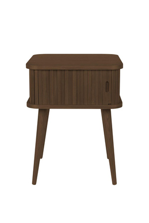 BARBIER bedside table walnut