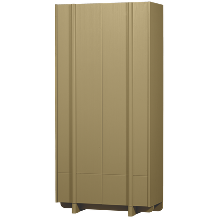 BASU wardrobe pine olive