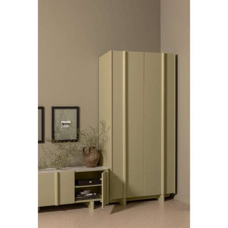 BASU wardrobe pine olive