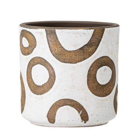 BLOOMINGVILLE AVO flowerpot white