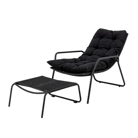 BLOOMINGVILLE BOEL Deckchair Black