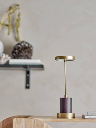 BLOOMINGVILLE CHICO Brass Table Lamp