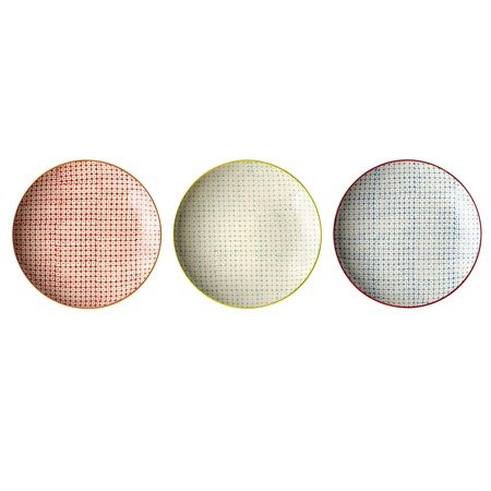 BLOOMINGVILLE Carla Multicolor Stoneware Plate