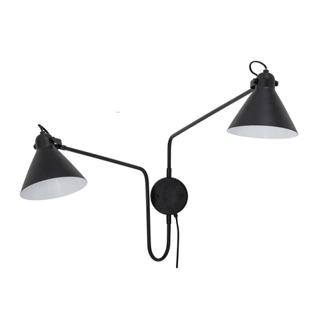 BLOOMINGVILLE FELICITY black wall lamp