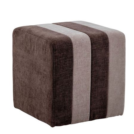 BLOOMINGVILLE FLINT brown pouf