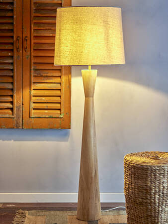 BLOOMINGVILLE LEONOR natural floor lamp