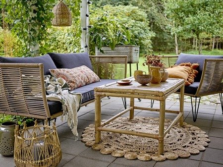 BLOOMINGVILLE Mundo Brown Garden Sofa