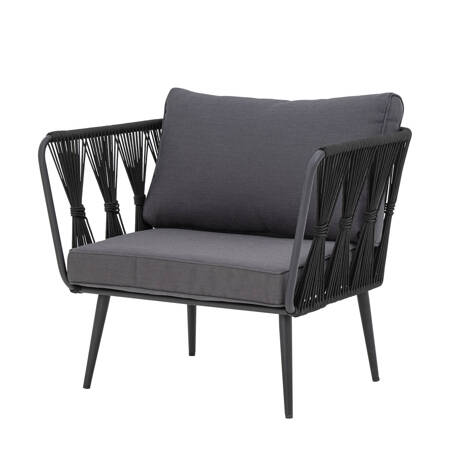 BLOOMINGVILLE PAVONE armchair black