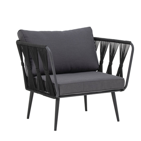 BLOOMINGVILLE PAVONE armchair black