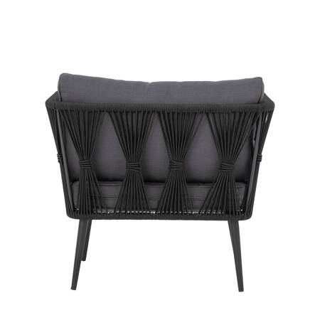 BLOOMINGVILLE PAVONE armchair black