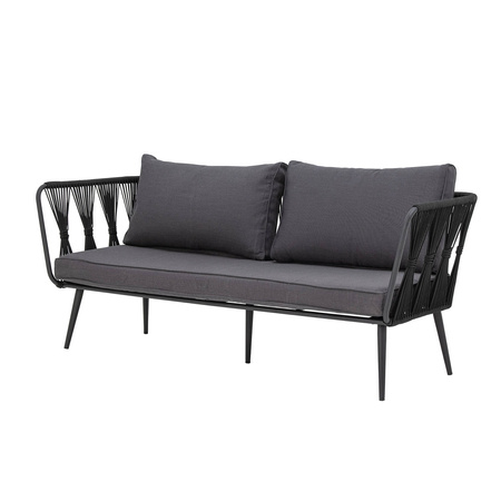 BLOOMINGVILLE PAVONE black sofa