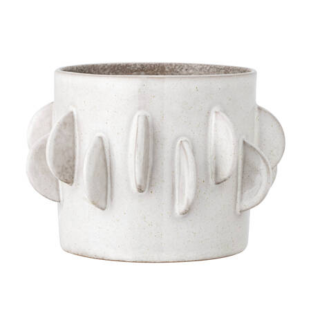 BLOOMINGVILLE ROZA flowerpot white