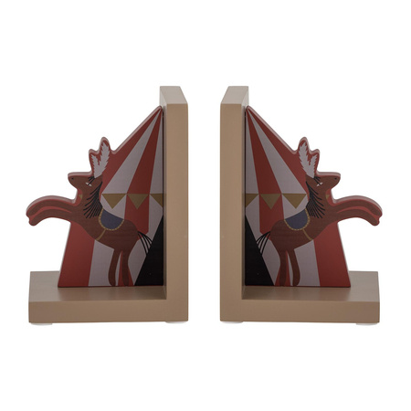 BLOOMINGVILLE SANTOS bookends red