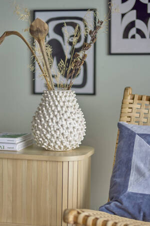 BLOOMINGVILLE SPIKEY natural vase