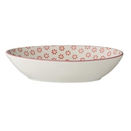 BLOOMINGVILLE Susie Deep Plate Red