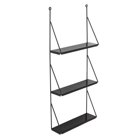 BLOOMINGVILLE Walter Wall Shelf Black