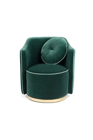 BOLD MONKEY SASSY GRANNY lounge chair dark green