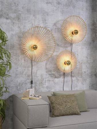 BROMO GOOD&MOJO natural wall lamp size M