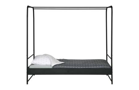 BUNK bed metal black 120x200 cm