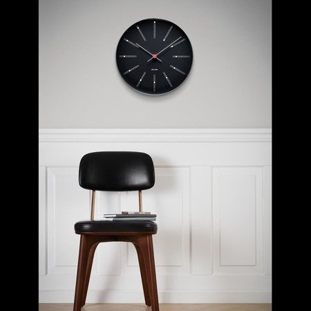 Bankers Wall clock Ø29 cm black