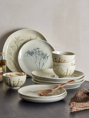 Bea Dinnerware Set, Nature, Stoneware